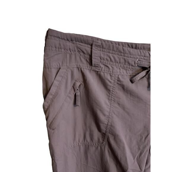 The North Face Women's Gray Hiking Pants 12 Outdoor Cargo - Picture 6 of 13
